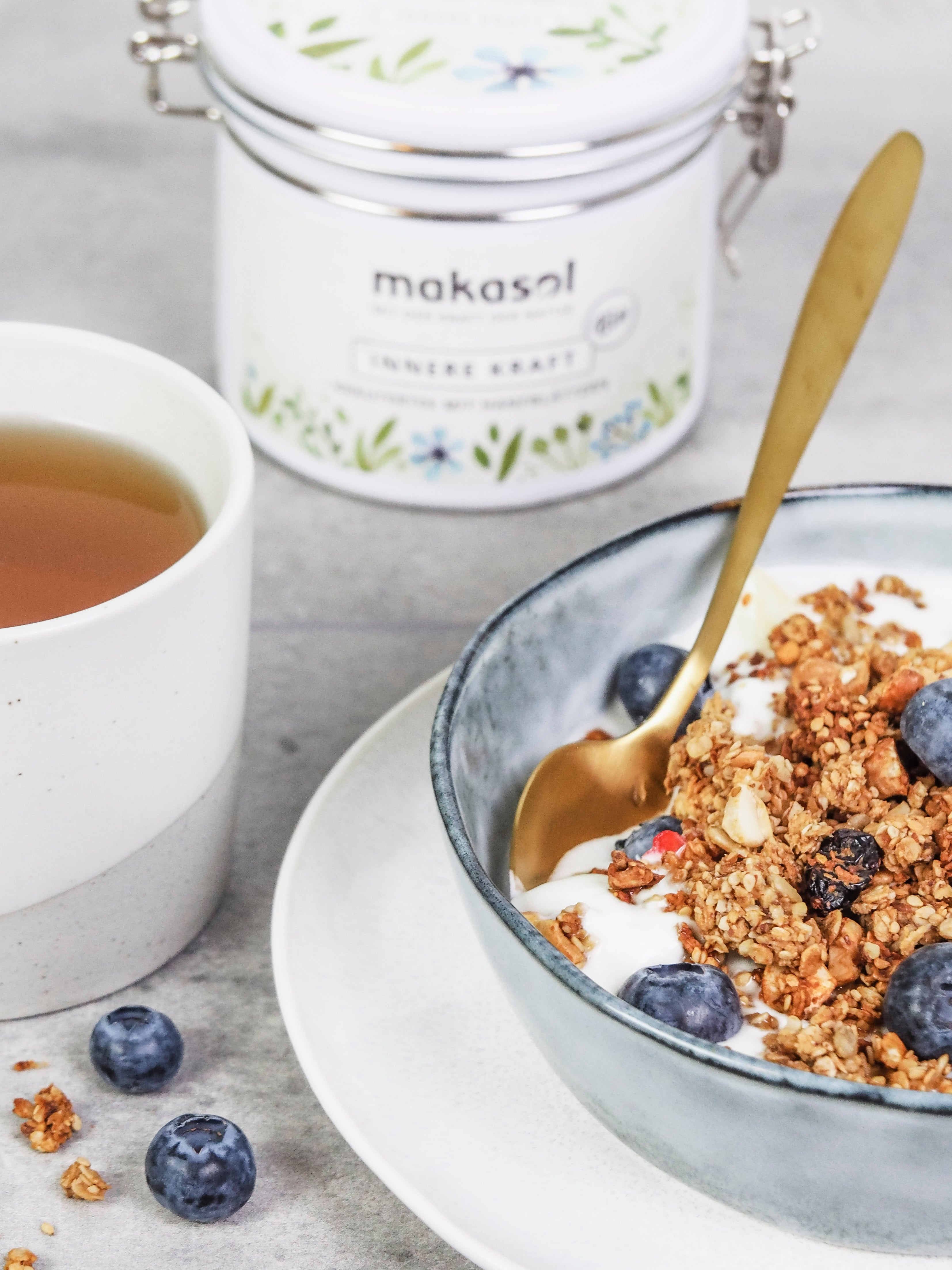 Granola - selbstgemachtes Knuspermüsli