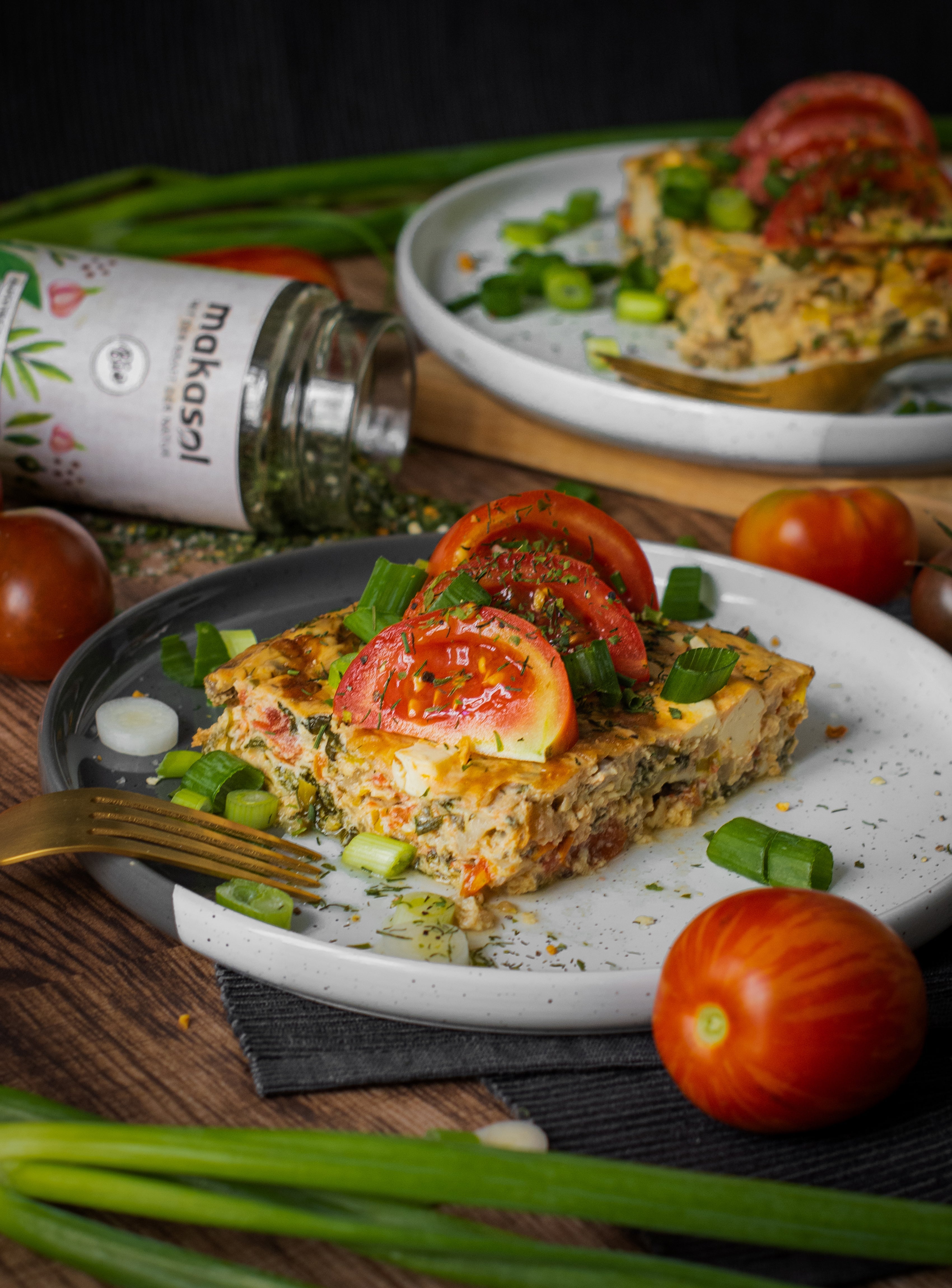 Frühlingshafte Frittata