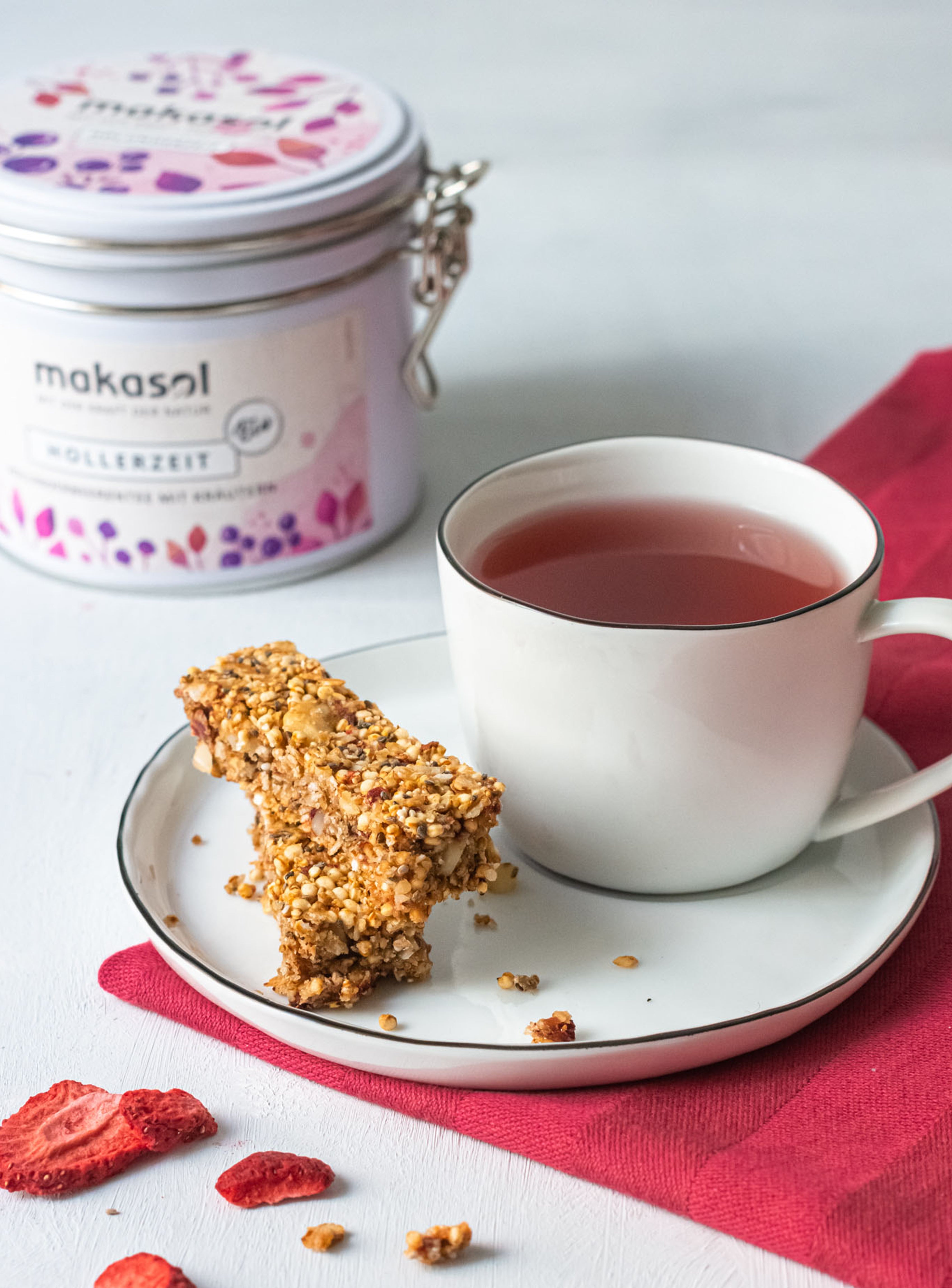 Glutenfreier Energie-Müsliriegel