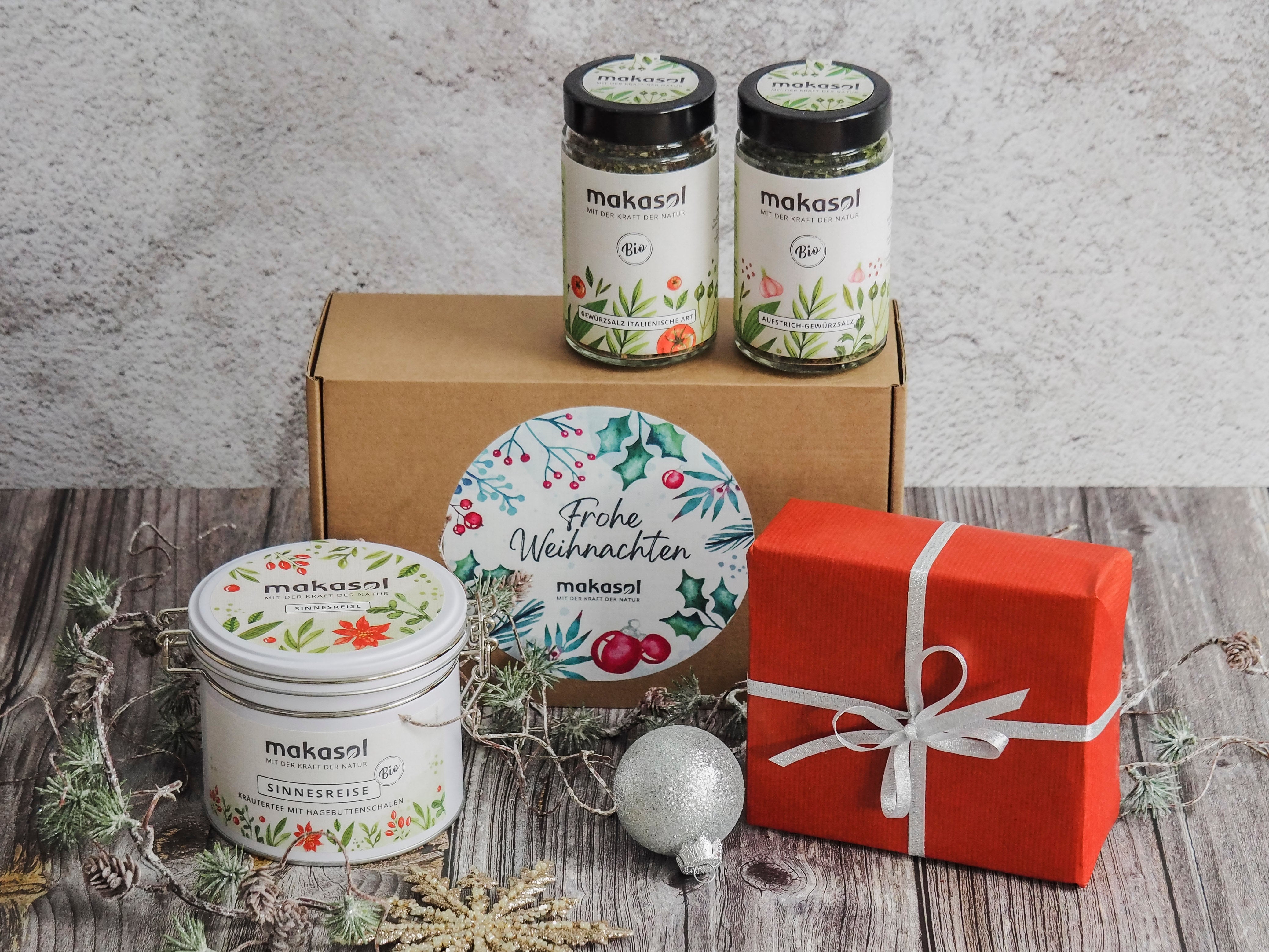 Weihnachtsgeschenke mit Herz und Geschmack – Firmenpräsente von makasol