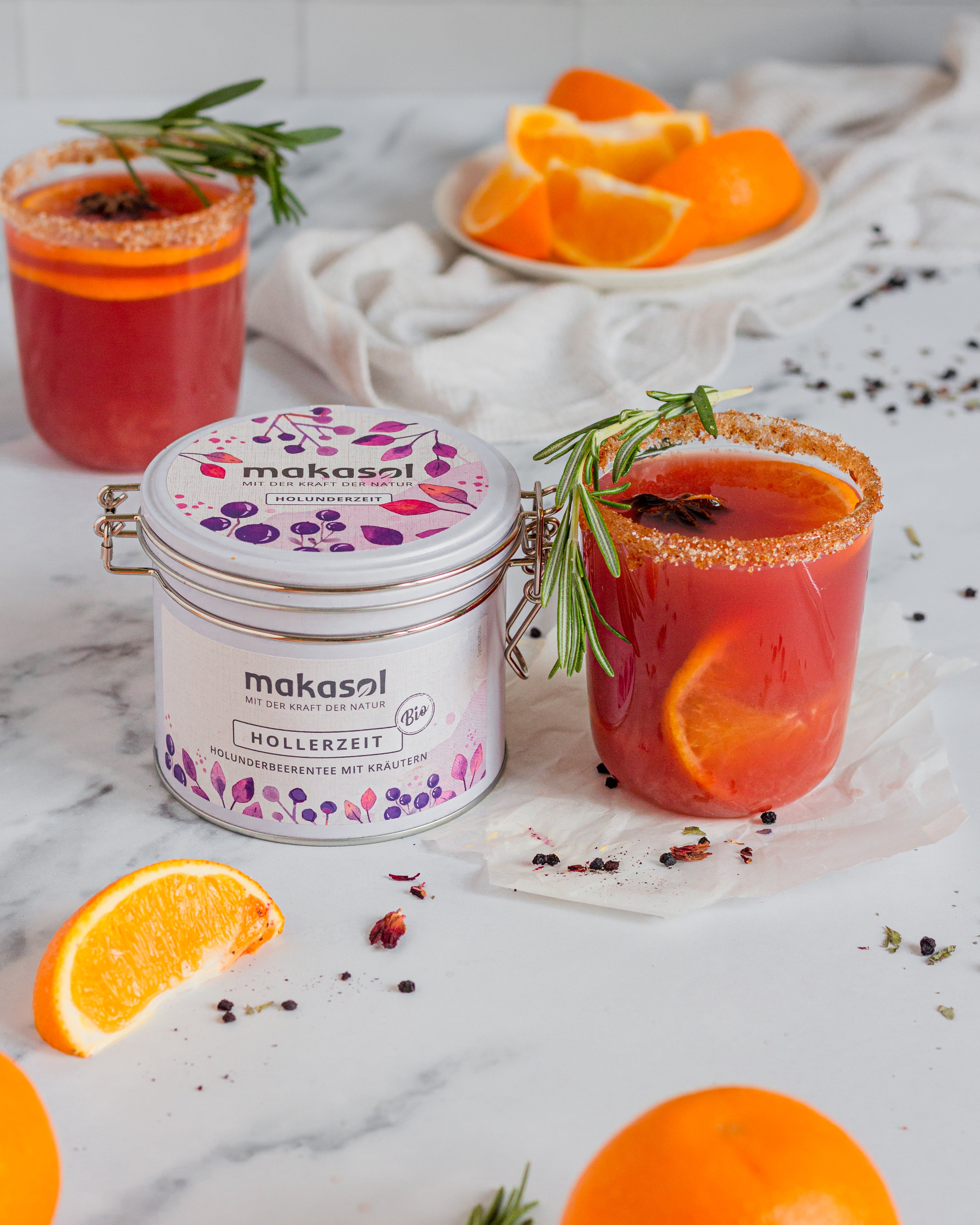 Holunder-Orangen-Punsch Holunder-Orangen-Punsch